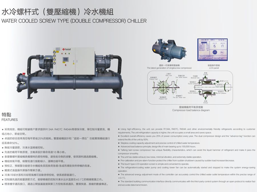 水冷螺桿式（雙壓縮機）冷水機組特點.jpg